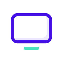 Naklejka premium Color linear Icon pack