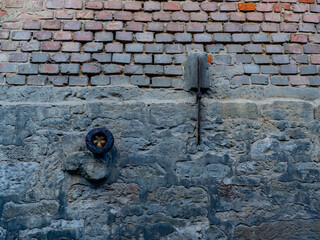 Schäden an der Hauswand