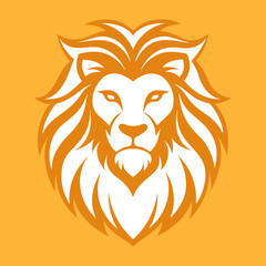 Obraz premium Simple Lion Logo Design Collections