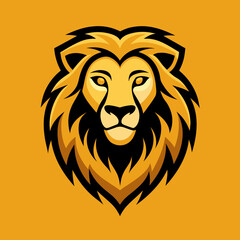 Obraz premium Simple Lion Logo Design Collections