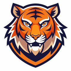 Fototapeta premium Simple Tiger Logo Design Collections