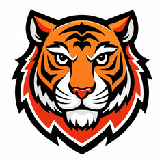 Fototapeta premium Simple Tiger Logo Design Collections