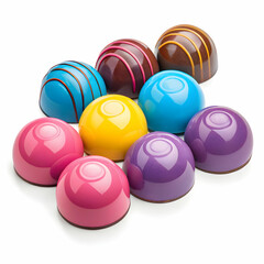 Colorful hard candies sweet treats deliciousness candy pile