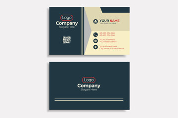 Elegant Visiting Card | Modern Business Card | Business Card Template Design  