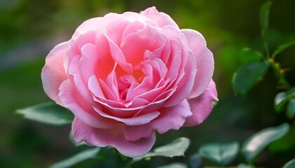 pink rose flower
