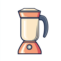 A stylish electric blender with a transparent jar and sturdy base, designed for making smoothies, juices, and food processing with ease