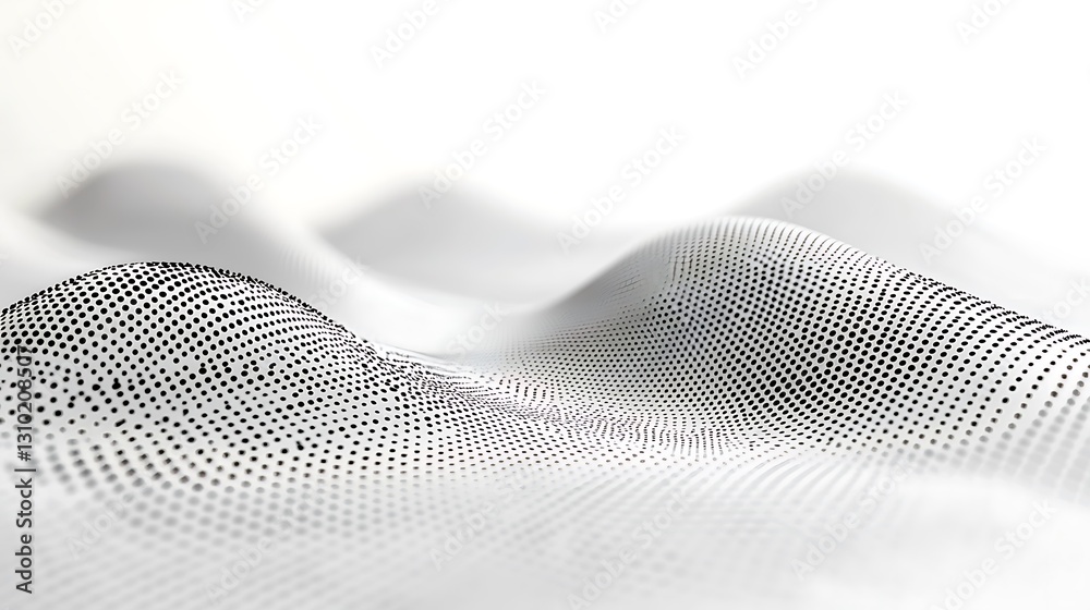 Poster Abstract Data Wave Technology Background Texture Design
