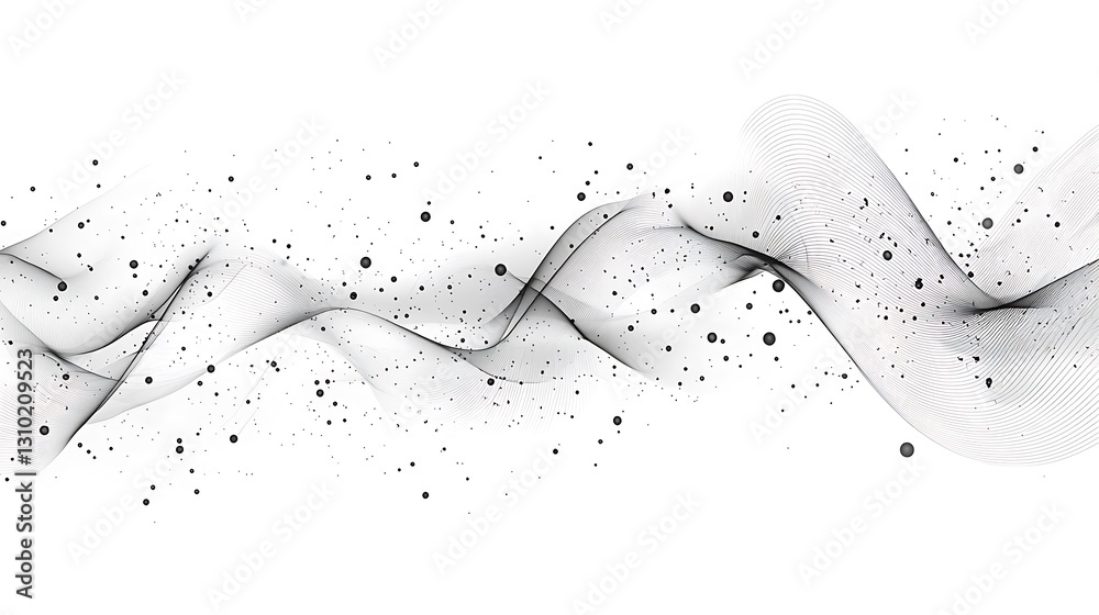 Poster abstract gray wave background minimalist design texture