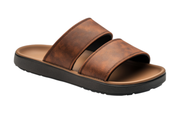 Stylish brown sandals with a comfortable design for casual summer outings and indoor relaxation
