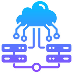 Cloud Server Icon