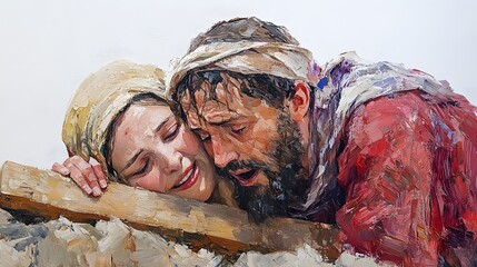 crucifixion of jesus christ, easter story, biggest religious day, jesus christ and mother mary