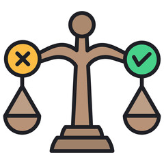 Ethic Lineal Color Icon