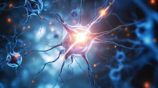 Neural activity exploring the electric signals of nerve cells in the human brain s anatomy

