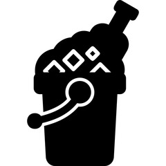 Ice Bucket Icon