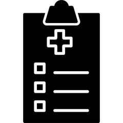 Obraz premium Health Report Icon