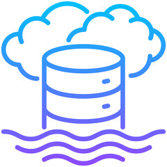 Data Lake Icon