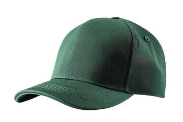 Stylish dark green cap suitable for casual wear and outdoor activities throughout the year