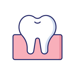 Teeth vector icon
