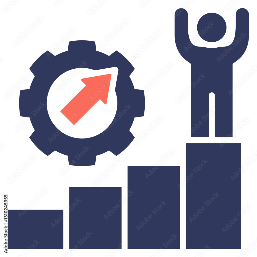 Poster development mixed icon