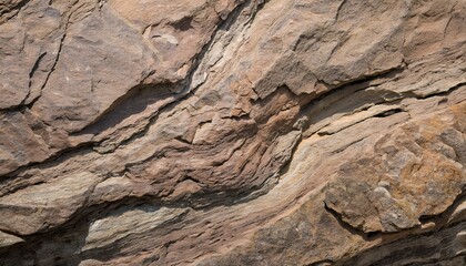 Fine-banded sedimentary rock texture, background. Delicate striations of black, tan, and beige create an elegant, layered effect, showcasing the slow accumulation of minerals