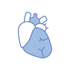 Obraz premium Heart vector icon