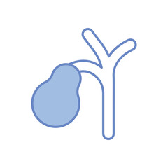 Gall Bladder vector icon