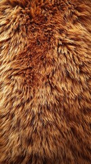 Fototapeta premium Brown Faux Fur Texture