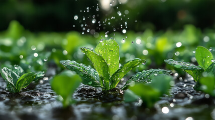Smart irrigation computer in the field