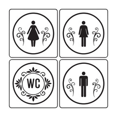 Versatile icon design collection for social media and websites