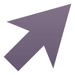 Gradient color icon, illustration for Cursor, click, mouse.