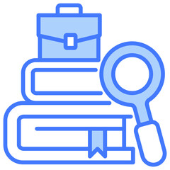 Case Study Blue Icon
