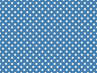 texturised white color polka dots over steel blue background © Claudio Divizia