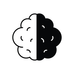 Brain vector icon