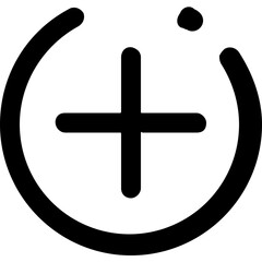 Linear monochrome outline icon pack