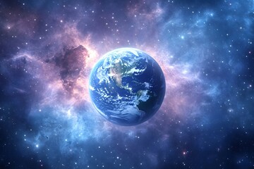 The serene blue Earth in astronomical telescopes