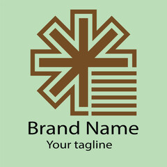 Best Abstract Latest Favorite Interesting Beautiful Advanced logo design For business company. vector file. Color editable.