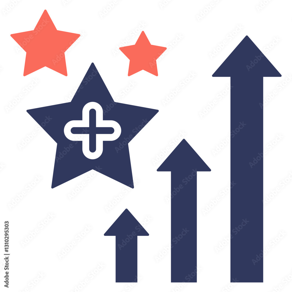 Poster skill development mixed icon