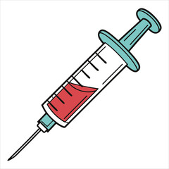  vaccine solid icon on white background