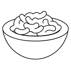 Delicious plate of pasta with fresh herbs and vegetables on a table