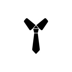 Tie glyph icon
