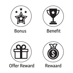 Customizable icon design bundle for digital platforms