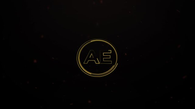 AE Logo Animation, AE Letter Design, AE Text Video