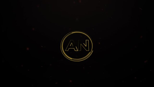 AN Logo Animation, Letter AN Logo, AN Video