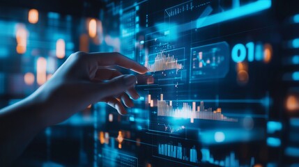 Fintech Investment Financial Internet Technology Concept fintech