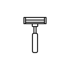 Razor line icon