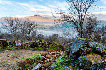 Niebla en el pico Casillas