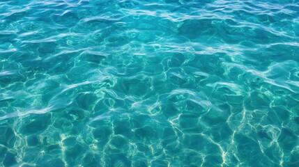 Clear, shimmering turquoise water creates a serene and inviting scene, perfect for promoting beach vacations, wellness retreats, or ocean-related products, Ideal for travel blogs and websites,