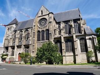 Saint Martin Basilica in Tours – Exterior View of Religious Heritage