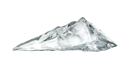 Ice Arrowhead Isolated on Transparent Background


