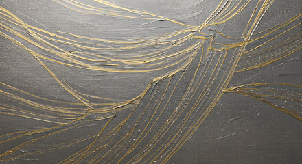Subtle warm gray and pearlescent gold abstract canvas with intricate linear mesh designs and a premium business appeal